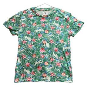 Surly Graphic Hawaiian T-Shirt size M